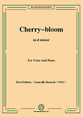 Cherry-bloom(Sakura), in d minor, in d minor Vocal Solo & Collections sheet music cover